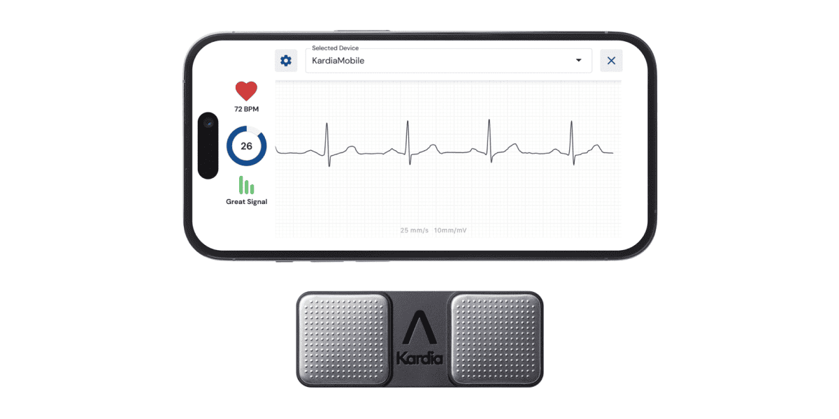 KardiaMobile personal ekg single lead
