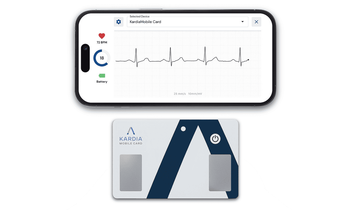 kardiamobile card personal ekg single lead